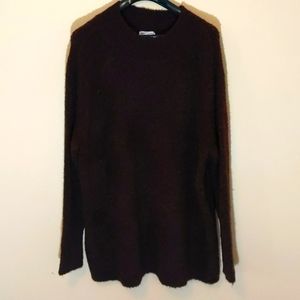 Joe Fresh| NWT Maroon Red Crew Neck Sweater Partly Recycled Materials
